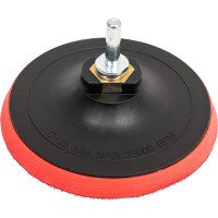 Насадка с липучкой (125 мм; гайка М14) для УШМ и дрели ZOLDER Z-501-01