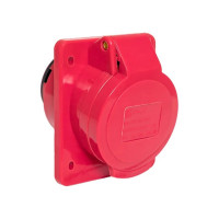 Розетка стационарная внутренняя EKF 415 3Р+РЕ+N 16А 380В IP44 ps-415-16-380