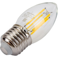 Нитевидная прозрачная лампа свеча Фарлайт С35 11 Вт 4000 К Е27 FAR000158