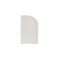 Заглушка Plast EKF PROxima, белая 2 шт ecw-100-40x2