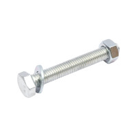 Болт с шестигранной головкой vipкрепеж набор, полная резьба, din 933, 8x60 17870 VIP