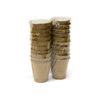 Набор торфяных горшочков ЛЕТО диам. 110 мм, высота 100 мм, 20 шт. 21911