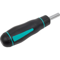 Реверсивная отвертка JETTOOLS 1/4'' с насадками 48 мм, 12 штук W-4314