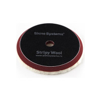 Круг полировальный из стриженого меха Stripy Wool Pad 155 мм Shine systems SS541