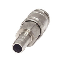 Быстроразъёмная пневморозетка PI TOOLS МАМА BRS-ME12 с ёлочкой под диаметр 12мм, Арт. 7594