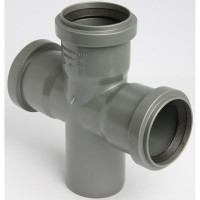 Крестовина Flextron D 50x50x50 мм 87,5 градусов, для внутренней канализации 143624