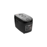 Хлебопечка Centek большой объем 1500 г, 860 Вт, 15 программ, таймер, LCD, окошко CT-1415 Black