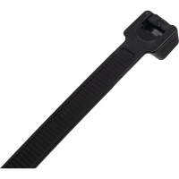 Пластмассовый хомут Wurth черный, 7,8x360 мм, 100 шт. 0502181 090 100