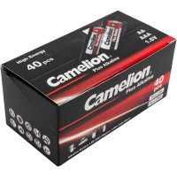 Батарейка Plus Alkaline COMBO40 (20LR6 + 20LR03-CB, 1.5В), набор 40 шт. (AA 20 шт.+ AAA 20 шт.) Camelion 14981