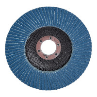 Круг лепестковый торцевой циркониевый 125 мм, р100 vertextools 13125-100