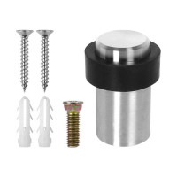 Дверной напольный упор FUARO STOPPER/M.14 INOX (нержавеющая сталь) 46301