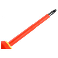 Диэлектрическая крестовая отвертка STEKKER Ph 2 х 100 мм, SDE-PH2-100, 39766
