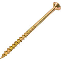 Саморез с фрезой для дерева INFIX потайной, 5x80 мм, ЦЖ, TX25, 100 шт. 52985