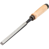 Столярное долото Арефино Инструмент горячая штамповка, с деревянной ручкой, 12 мм С20