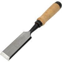 Стамеска-долото Арефино Инструмент горячая штамповка, с деревянной ручкой, 32 мм С224