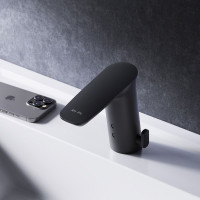 Смеситель для умывальника AM.PM Inspire V2.0 сенсорный, черный F50A02322