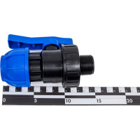 Шаровой кран UNIO ШК 32x1, муфта-нр 9930000000M032b