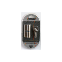 Цилиндровый механизм Fuaro R600/90 mm-BL /50+10+30/ CP хром 5 кл. БЛИСТЕР 26073