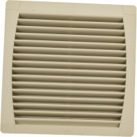 Вентиляционная решетка с фильтром TDM ELECTRIC для вентилятора SQ0832-0013 325х325 мм белая SQ0832-0017