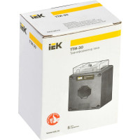 Трансформатор IEK ТТИ-30 200/5А 5ВА, класс точности 0.5, ИЭК ITT20-2-05-0200