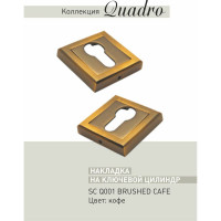 Накладка ADDEN BAU SC Q001 BRUSHED CAFE 940000000658