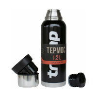 Термос Tramp 1.2 л, черный TRC-028