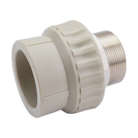 Муфта комбинированная под ключ с наружной резьбой VALFEX PP-R серая, 63 мм х2" 10135063Г 127-0373