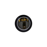 Патрон EKF карболитовый, подвесной, Е27, черный, PROxima LHC-E27-s-s