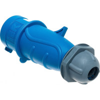 Переносная вилка IEK ССИ-023 32А-6ч/200-250В 2Р+РЕ IP44 MAGNUM PSN01-032-3