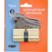 Цилиндровый механизм STD AL ЛП-60 30-30 золото 16598