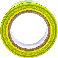 Изолента General Lighting Systems ПВХ GIT-13-15-10-YG 0,13х15мм, 10м, желто-зеленая 1/10/400 475005