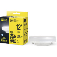 Лампа IEK LED T75 таблетка 15вт 230В 6500К GX53 LLE-T80-15-230-65-GX53