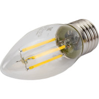 Нитевидная прозрачная лампа свеча Фарлайт С35 11 Вт 4000 К Е27 FAR000158