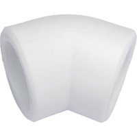 Угольник RTP PN25 45 градусов, внутр внутр D40 мм 10827