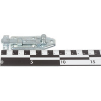 Прямая защелка VORMANN 80х30х1,2 мм, оцинкованная 00102 080 Z