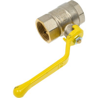 Шаровой кран LD Pride латунь никель газ Ду25 Ру40 ВР 11б27п 47.25.В-В.Р 007-8025 537165