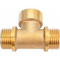 Латунный тройник AV Engineering наружная-внутренняя-наружная, 1/2" AVE306007
