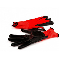 Нейлоновые перчатки с нитрильным покрытием БЕРТА размер M 142M