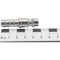 Штуцер быстросъемный рапид папа на елочку 10 мм Pegas pneumatic 3106-1