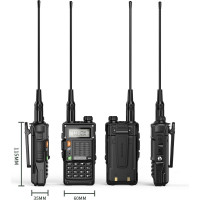 Рация Baofeng UV-S9 PRO 136-174/400-520 МГц, черная 00029466