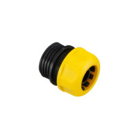 Соединитель для шланга 1/2", внешняя резьба 3/4" Lite POLYAGRO 7576540