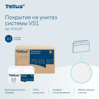 Покрытия на унитаз Tellus Advanced белый V1 (250 листов) арт. 750197 25460