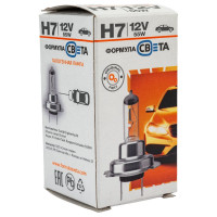 Автомобильная лампа Формула Света галогенная, H7 12V 55W, Px26d LHI071255FSP1