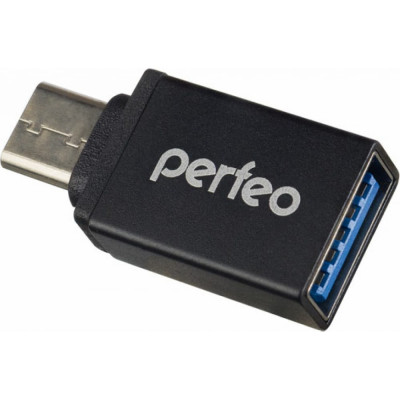 Perfeo adapter USB на Type-C c OTG, 3.0 чёрн.30010601
