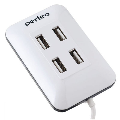 PERFEO USB хаб 4 Port 30008643