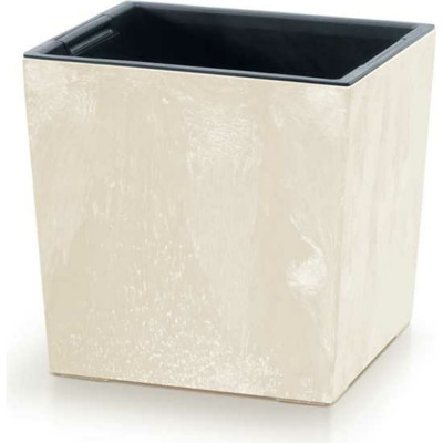 Prosperplast DURS300LE CY700 Кашпо URBI SQUARE LOW EFFECT d295mm d295mm h295см крем с вкладышем 067035
