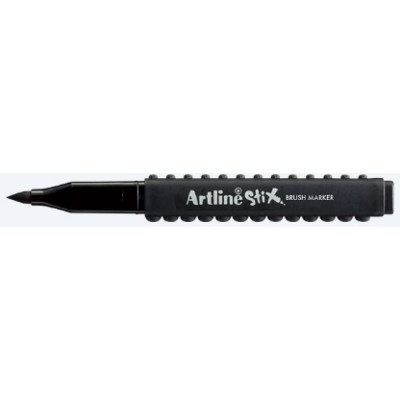 Artline Маркер с наконечником - кисть Stix Brush, черный ETXF-BLACK