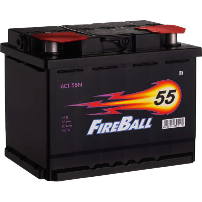 Аккумулятор FIRE BALL 6ст 55 N 480 А CCA 555107020