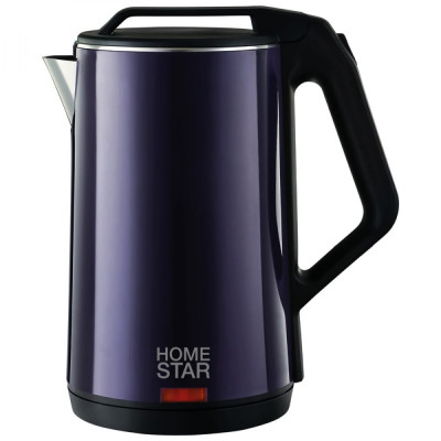 HomeStar Чайник HS-1036 18 л фиолетовый двойной корпус 102758