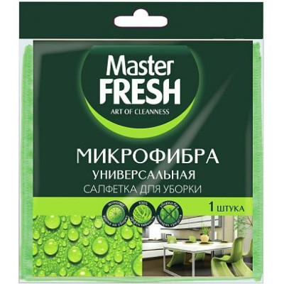 Master Fresh Салфетка Универс 30x30 См микрофибра 218343